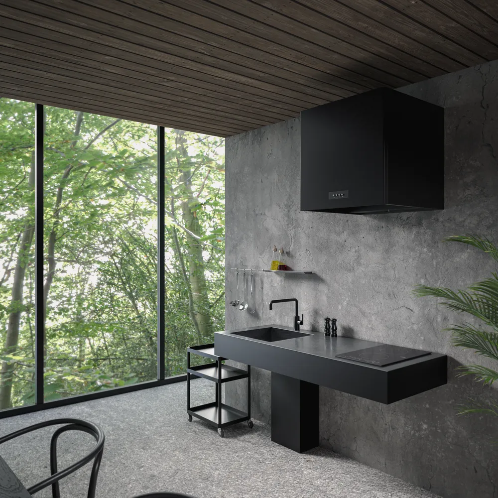 新コンパクトキッチン「Levloc」を発売開始 – 極薄ステンレス×ミニマル